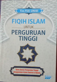 Image of Fiqih Islam Untuk Perguruan Tinggi