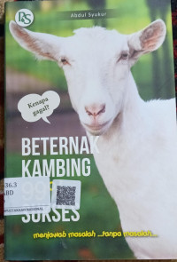 Image of Beternak Kambing 99% Sukses