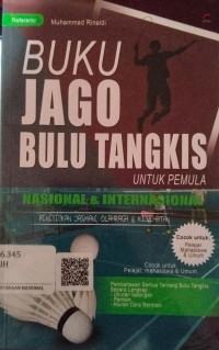 Image of BUKU JAGO BULU TANGKIS