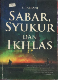 Image of Sabar, Syukur, Dan Ikhlas